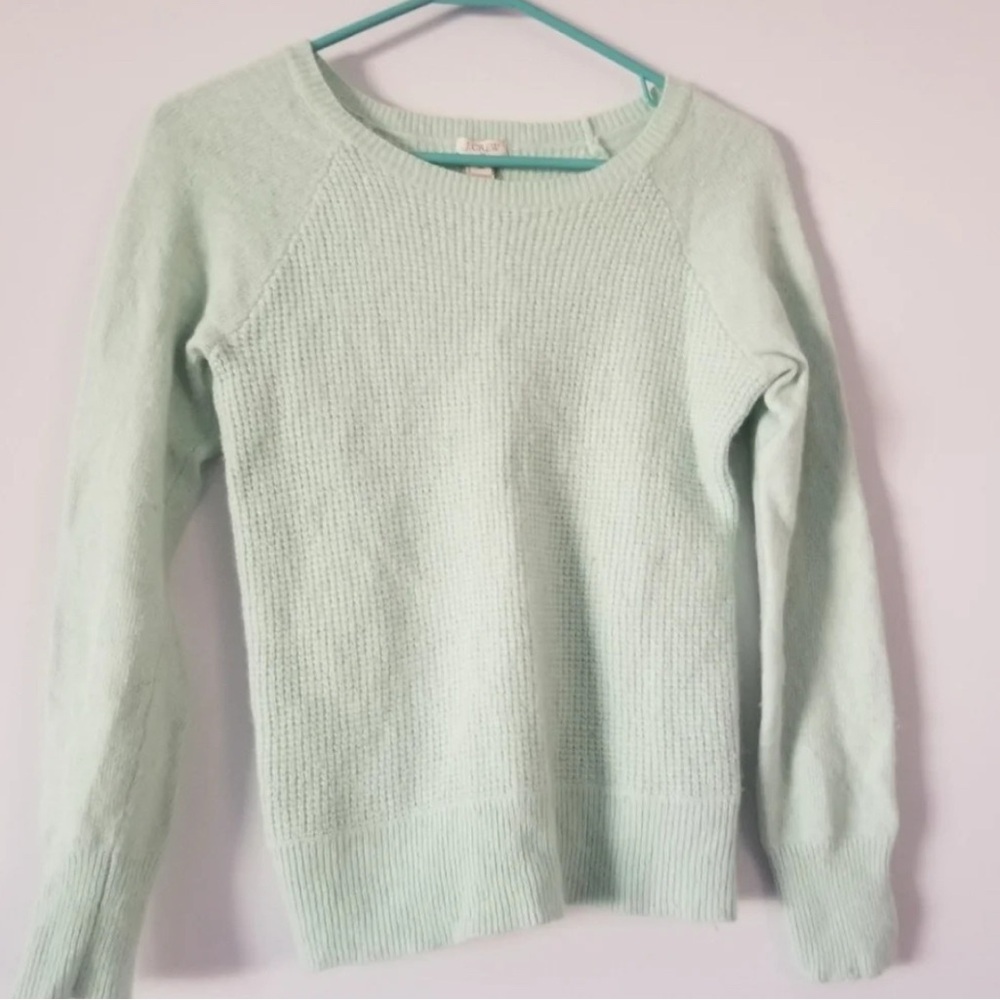 J.Crew Mint Green Sweater size Medium